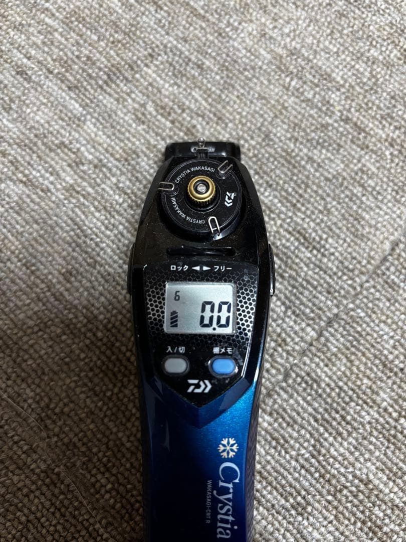 Daiwa Crystia ワカサギ　crt-r ふんばるレッグ　外部電源仕様①