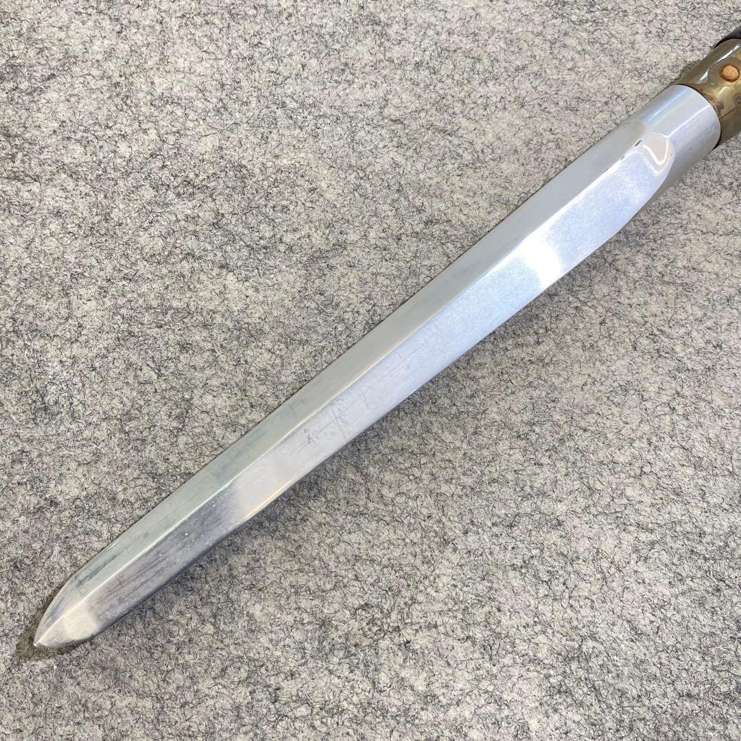 模造槍 直槍 3本継ぎ 全長192cm 演舞刀 稽古用 美術品 舞台槍 演劇