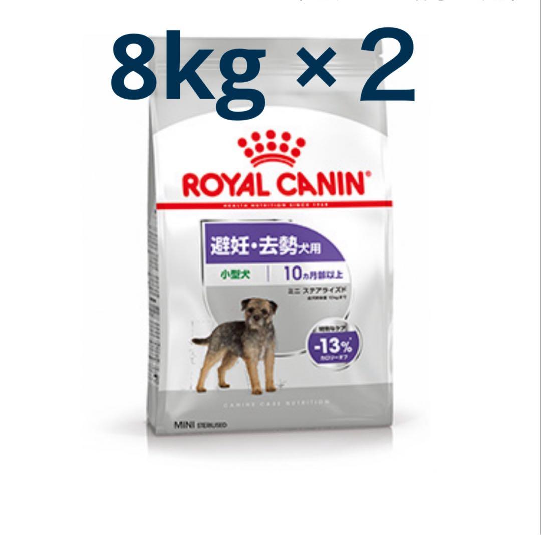 ロイヤルカナン　 CANIN ミニステアライズド8kg×2