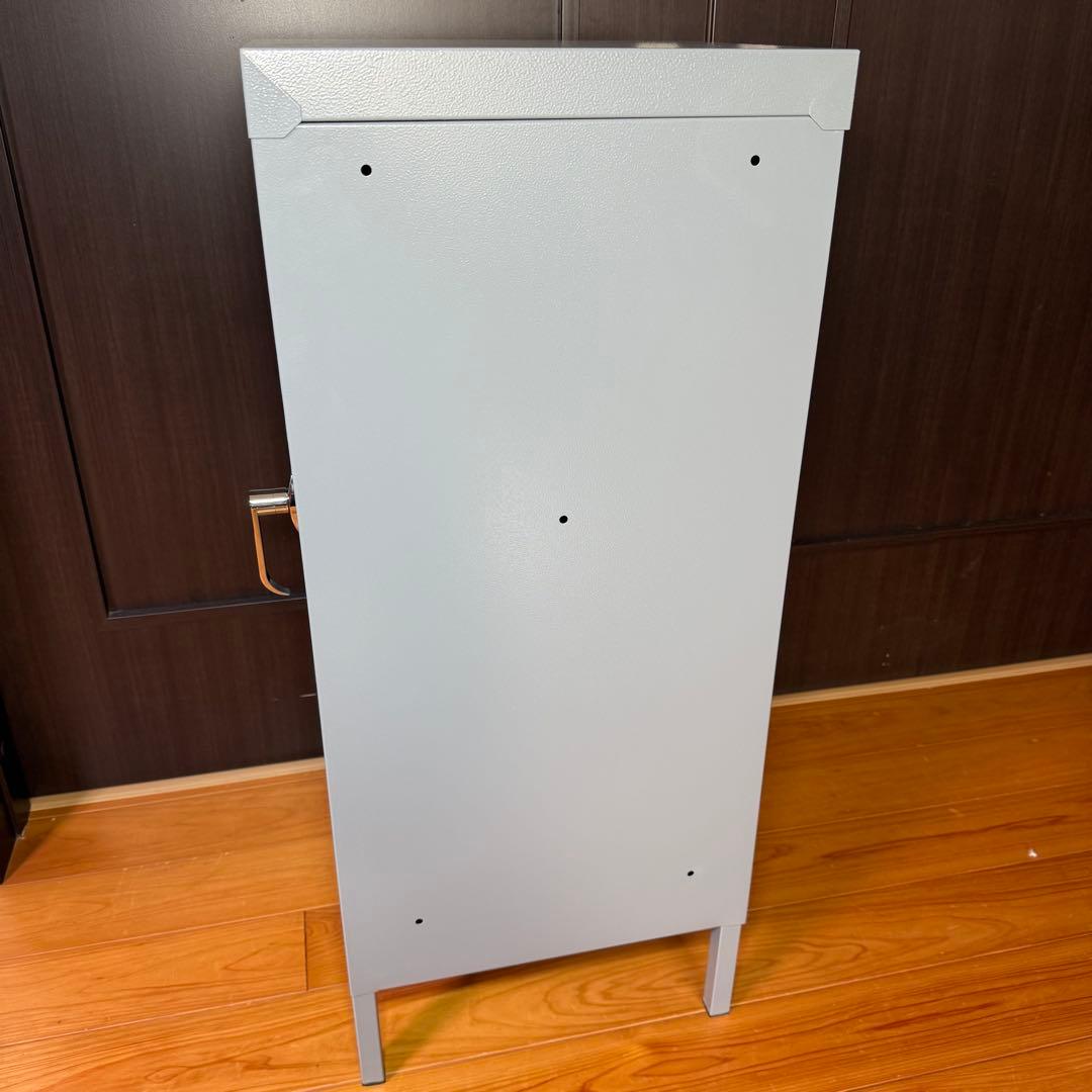 HERMOSA ロワールスチールキャビネット ライトグレー