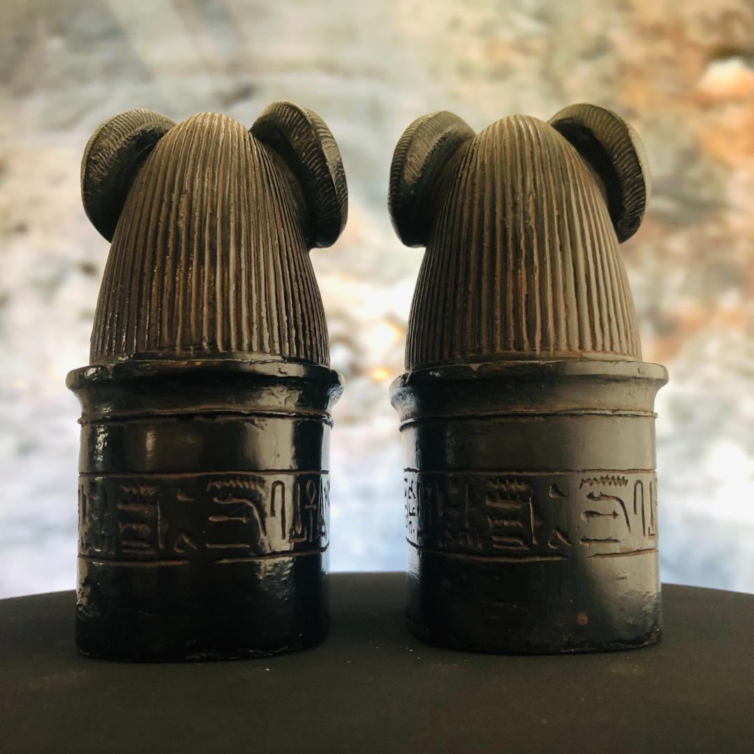 エジプト神の彫像 悪魔崇拝 クトゥルフ 黒魔術 ダークファンタジーオブジェ