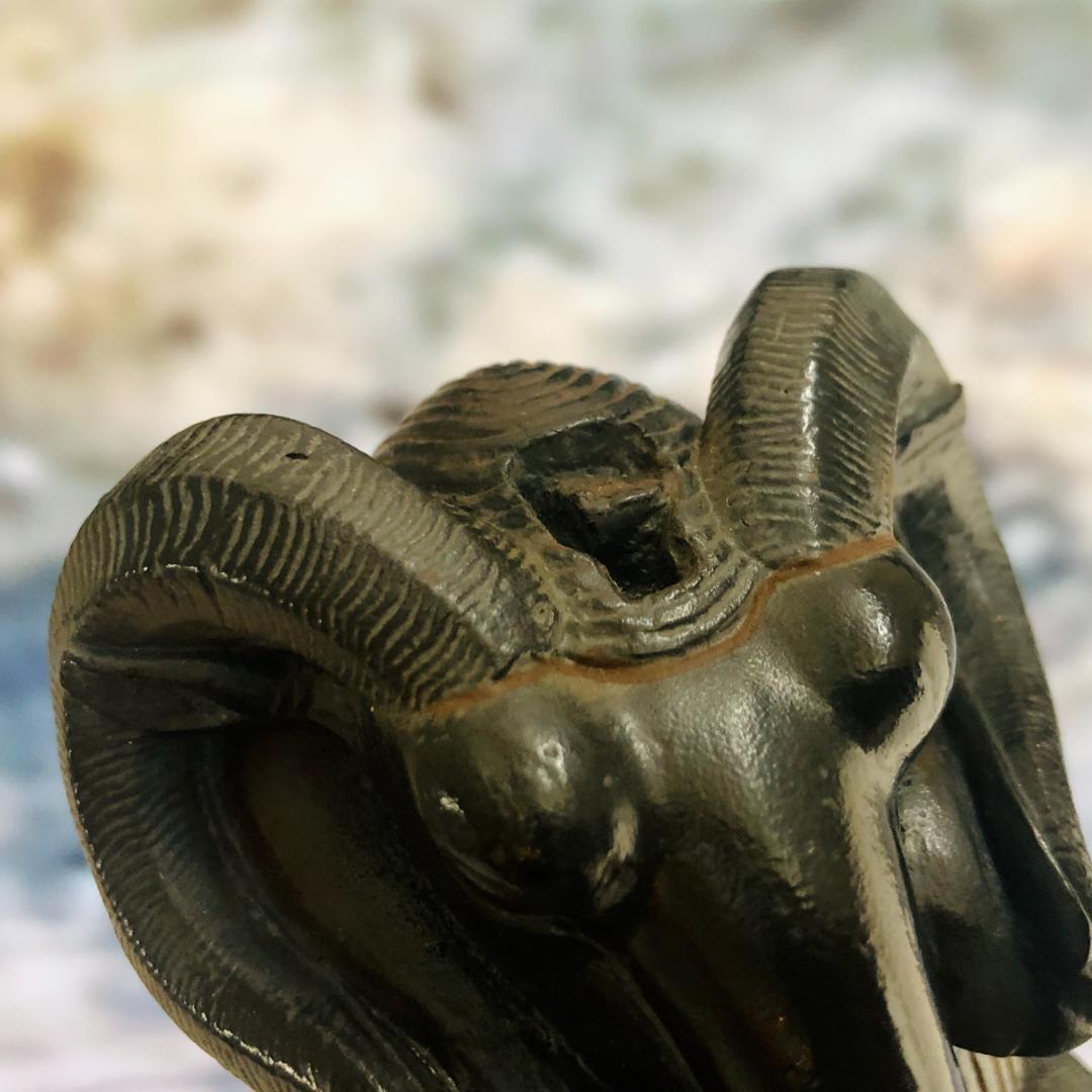 エジプト神の彫像 悪魔崇拝 クトゥルフ 黒魔術 ダークファンタジーオブジェ