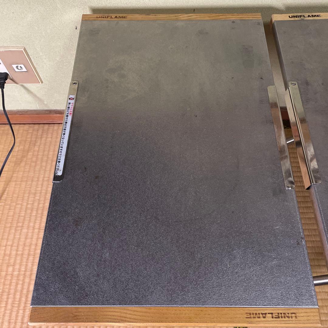 UNIFLAME ユニフレーム 焚き火テーブル 2枚セット 中古品