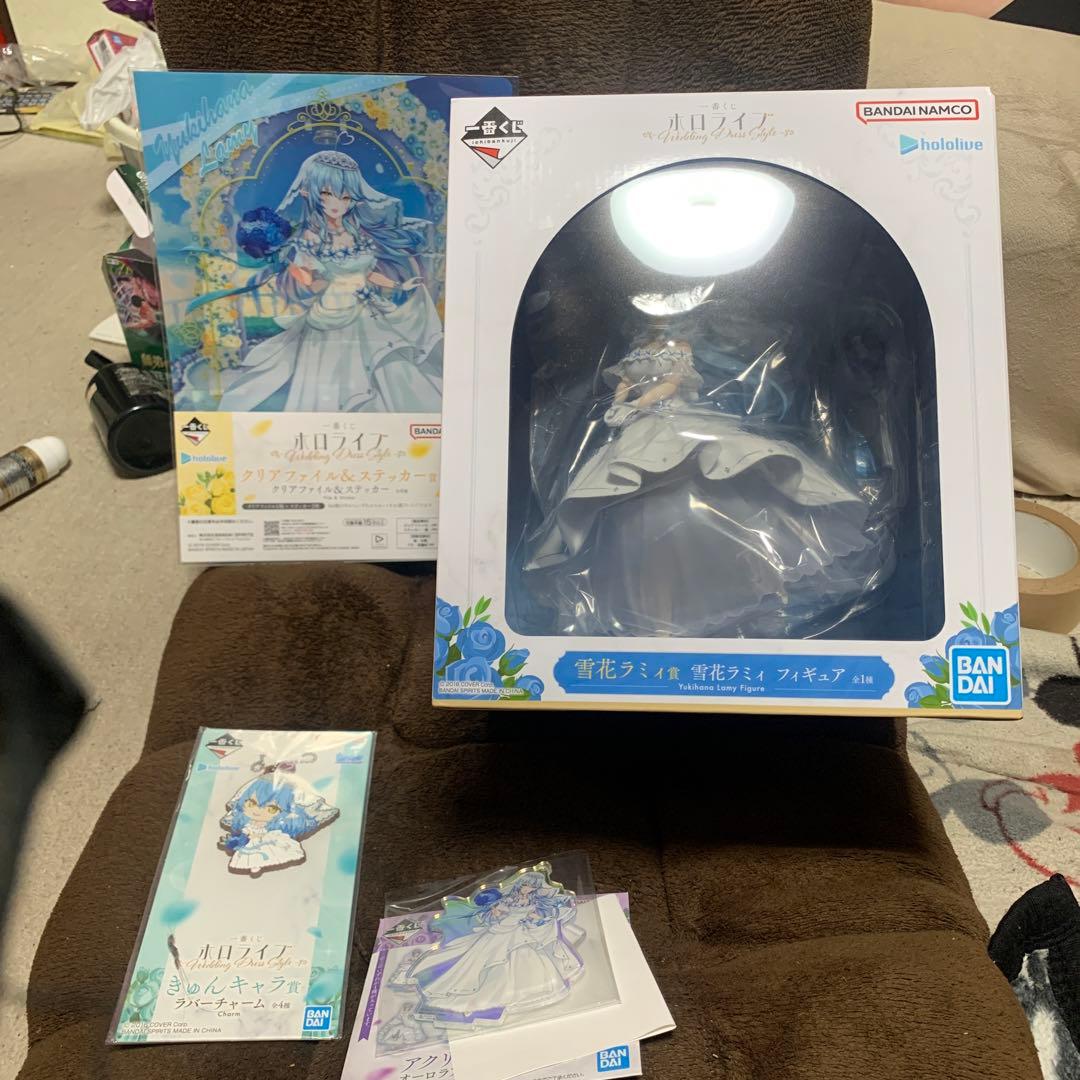 1番くじ　ホロライブ　雪花ラミィフィギュアその他ラミィセット
