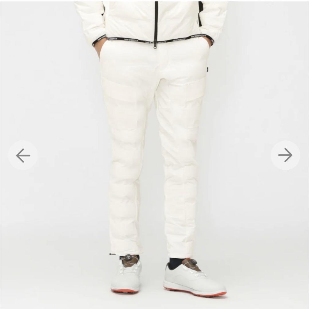 【新品未使用】ニューバランスゴルフ中綿ダウパンツMストレッチウエストゴム