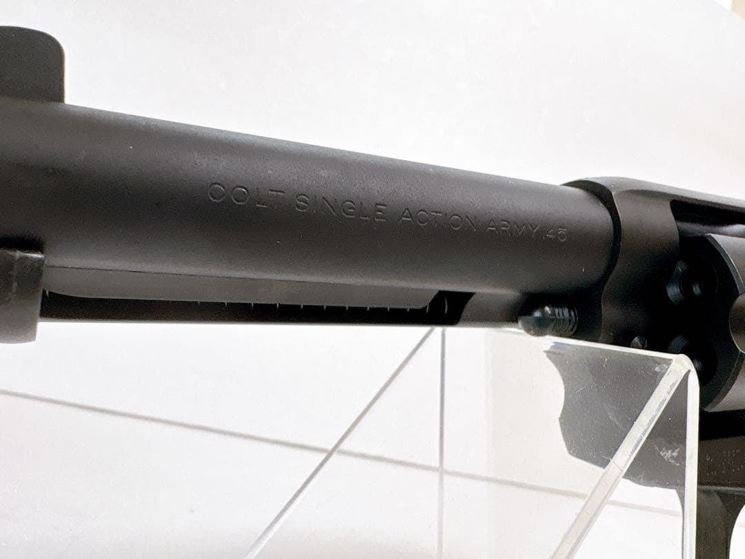 【美品】COLT SAA .45 4inch 木製グリップカスタム モデルガン