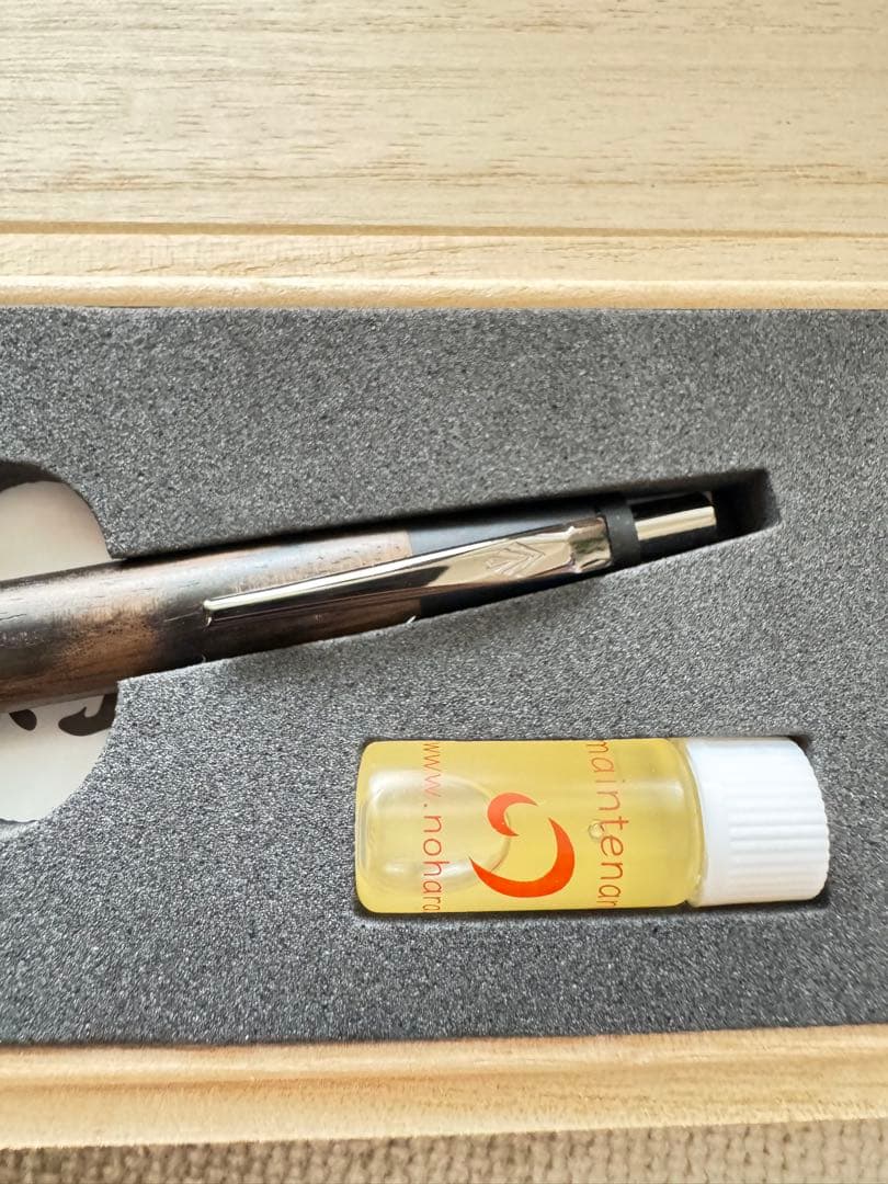 野原工芸 新型 特上黒柿 シャーペン