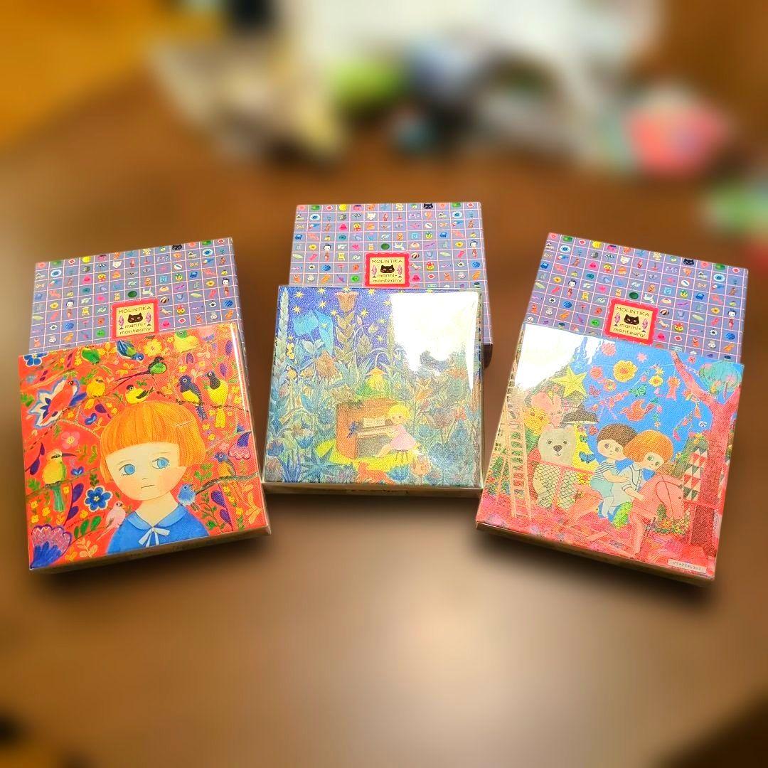 最終値下げ！マリーニモンティーニ　サイン入りキャンパスイラスト3点セット 箱付き