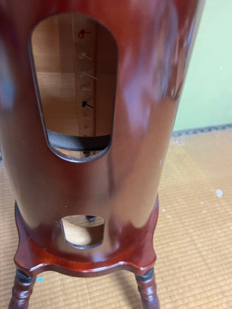 ramu　青山 AOYAMA ダークブラウン 34弦ハープ 130DB