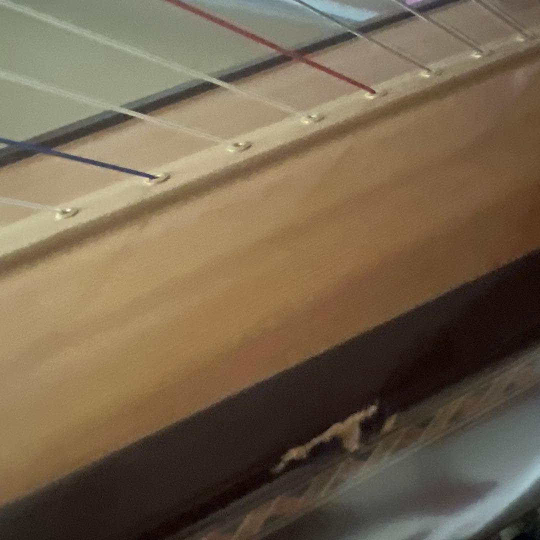 ramu　青山 AOYAMA ダークブラウン 34弦ハープ 130DB