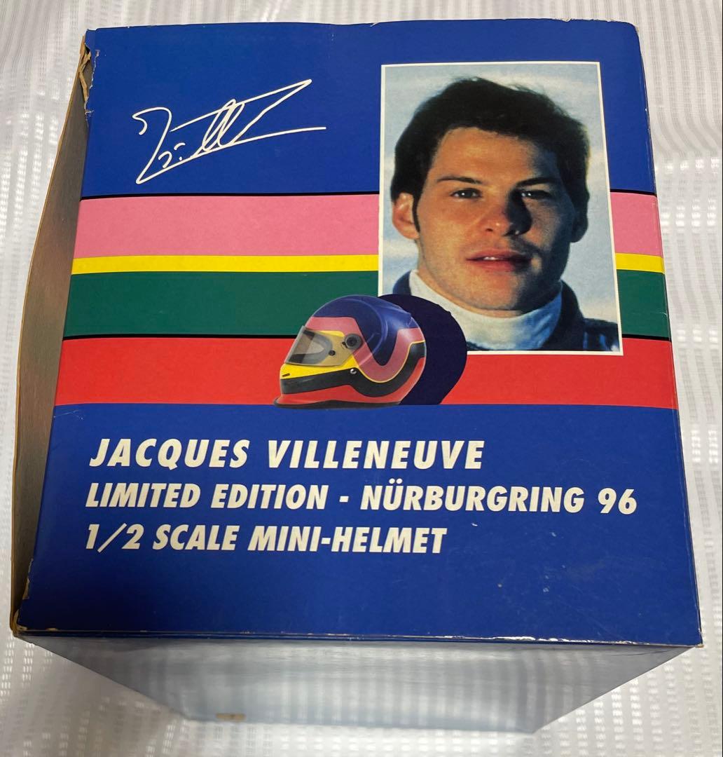 1/2ヘルメット F1 ウィリアムズ ルノー J.ビルヌーブ