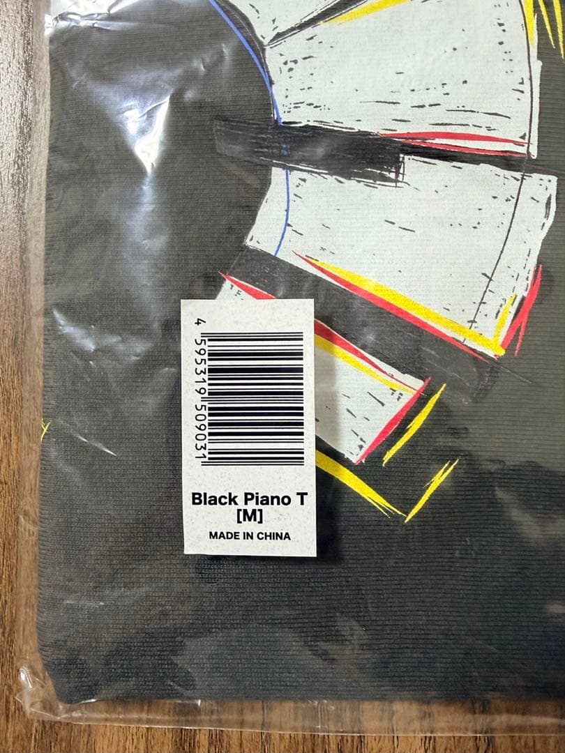 藤井風 Black Piano Tシャツ【Mサイズ】