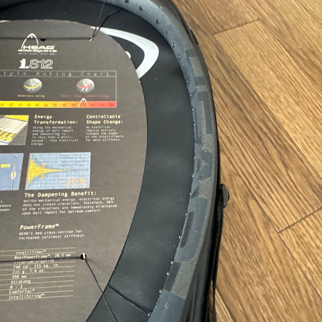 希少　新品、未使用　HEAD i.S12 テニスラケット