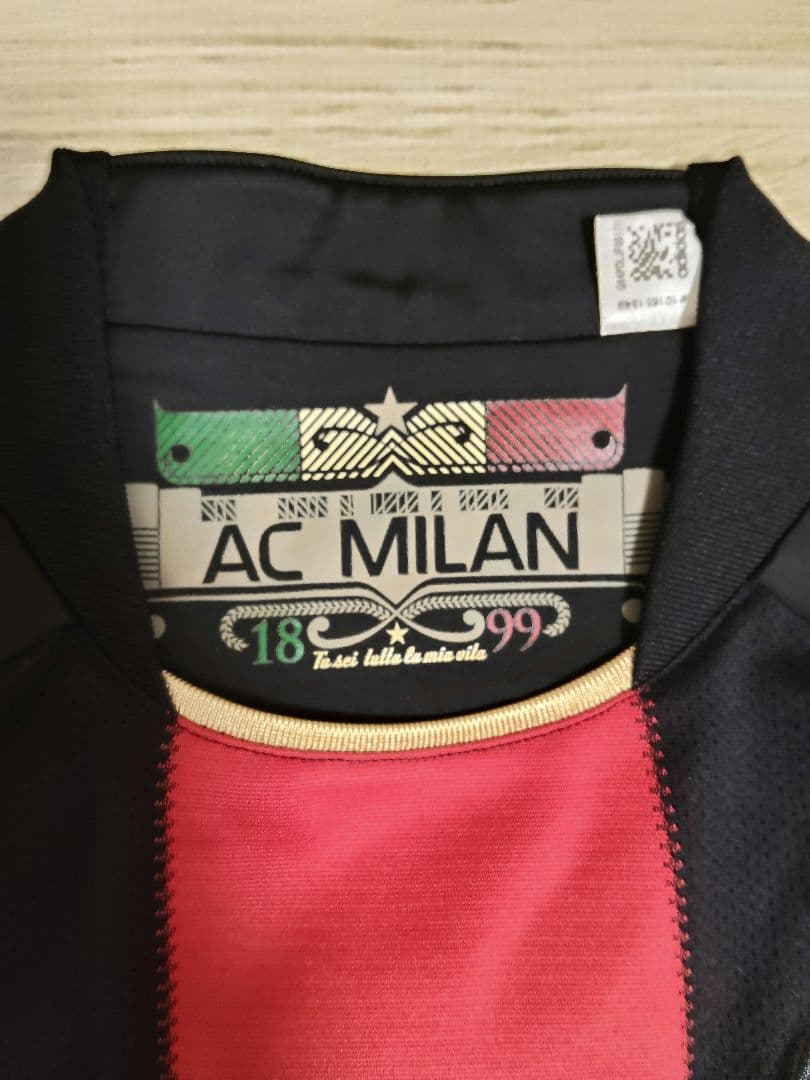 ACミラン　記念ユニフォーム　Oサイズ　テックフィット