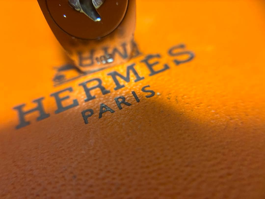 エルメス シルバー　カデナ　南京錠　パドロック　鍵　キー　NO102