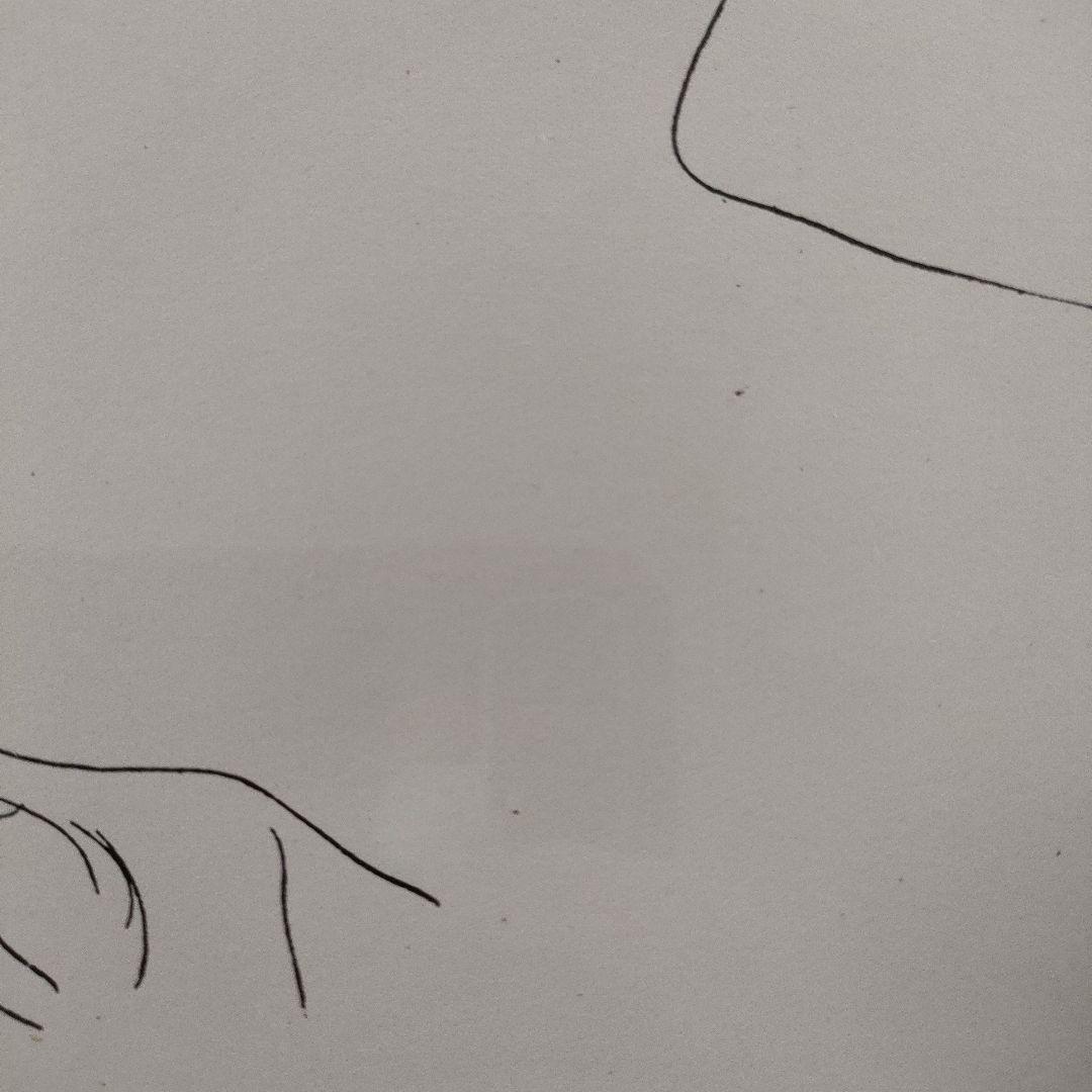 藤田嗣治　ヘリオグラビュール(銅版画)『今日の芸術より』1927年、黄布＆共箱付