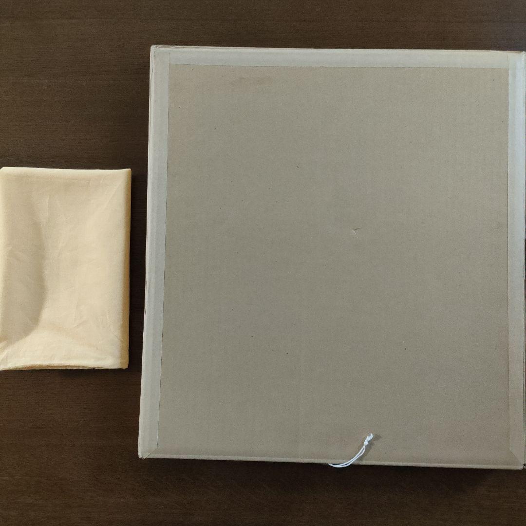 藤田嗣治　ヘリオグラビュール(銅版画)『今日の芸術より』1927年、黄布＆共箱付