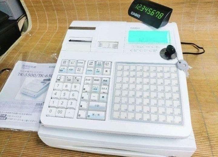 カシオレジスター　TK-6500　設定無料　72タッチ3面高性能　0150000