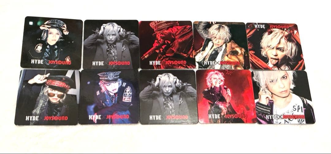 HYDE×JOYSOUNDコラボキャンペーンコースター