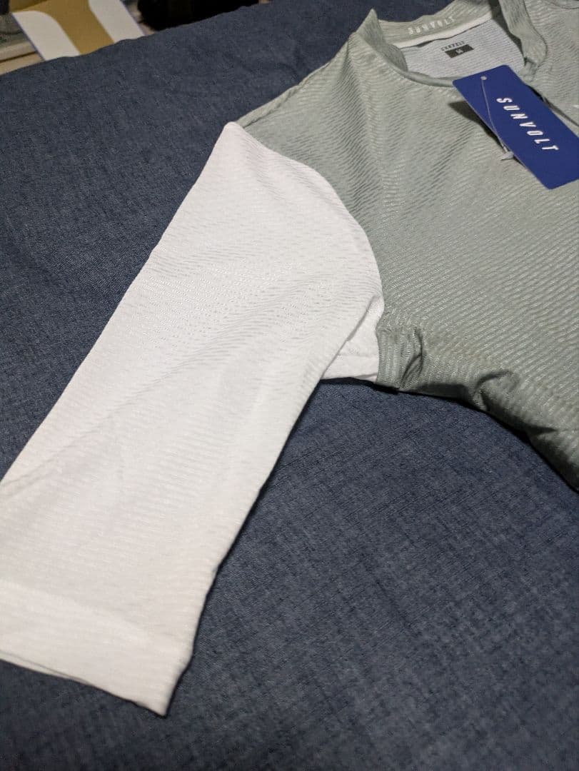 SUNVOLT サイクルジャージ M グレー/ホワイト