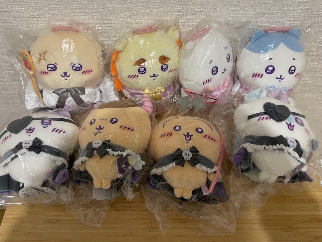 ちいかわ　てんし♡あくま　ぬいぐるみS 8体セット　コンプリート