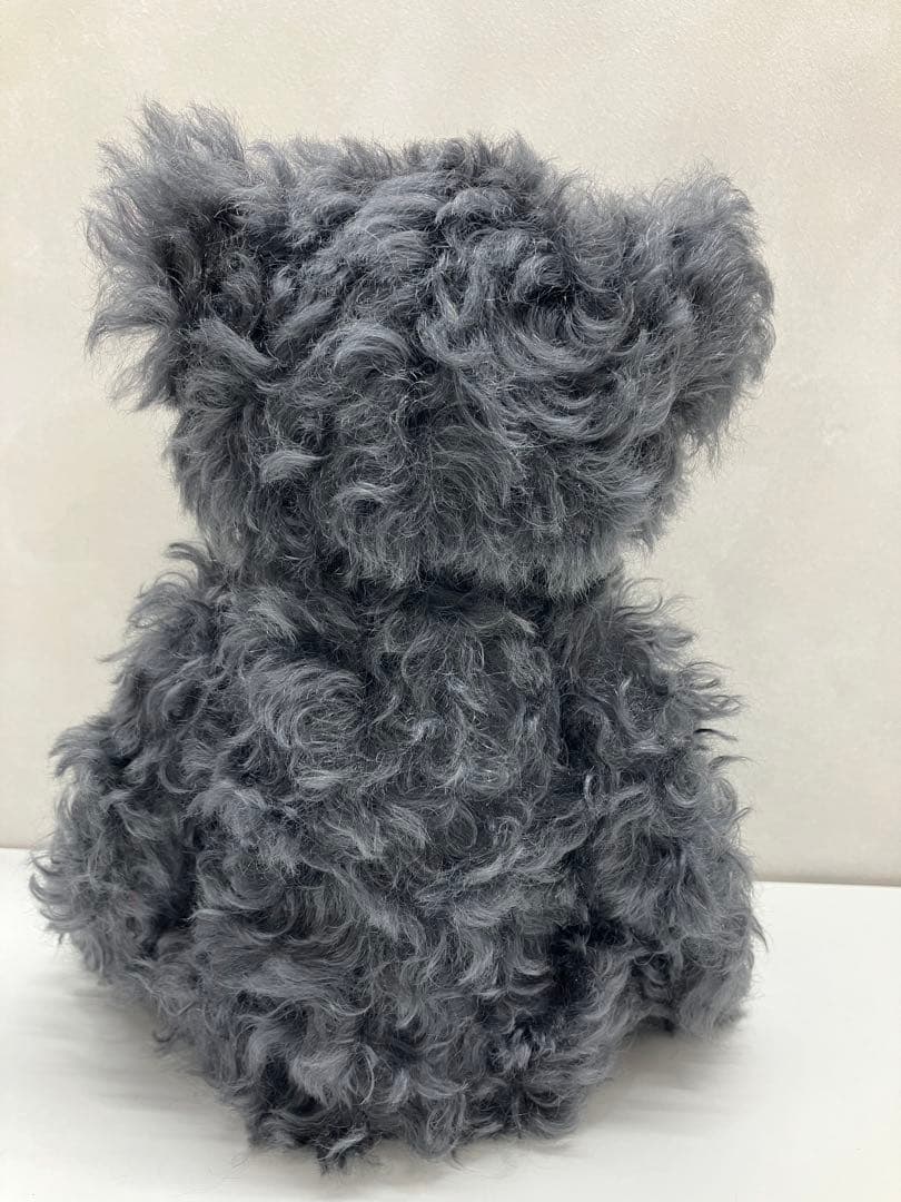 シュタイフ × junhashimotoコラボ テディベア グレー 【4854】