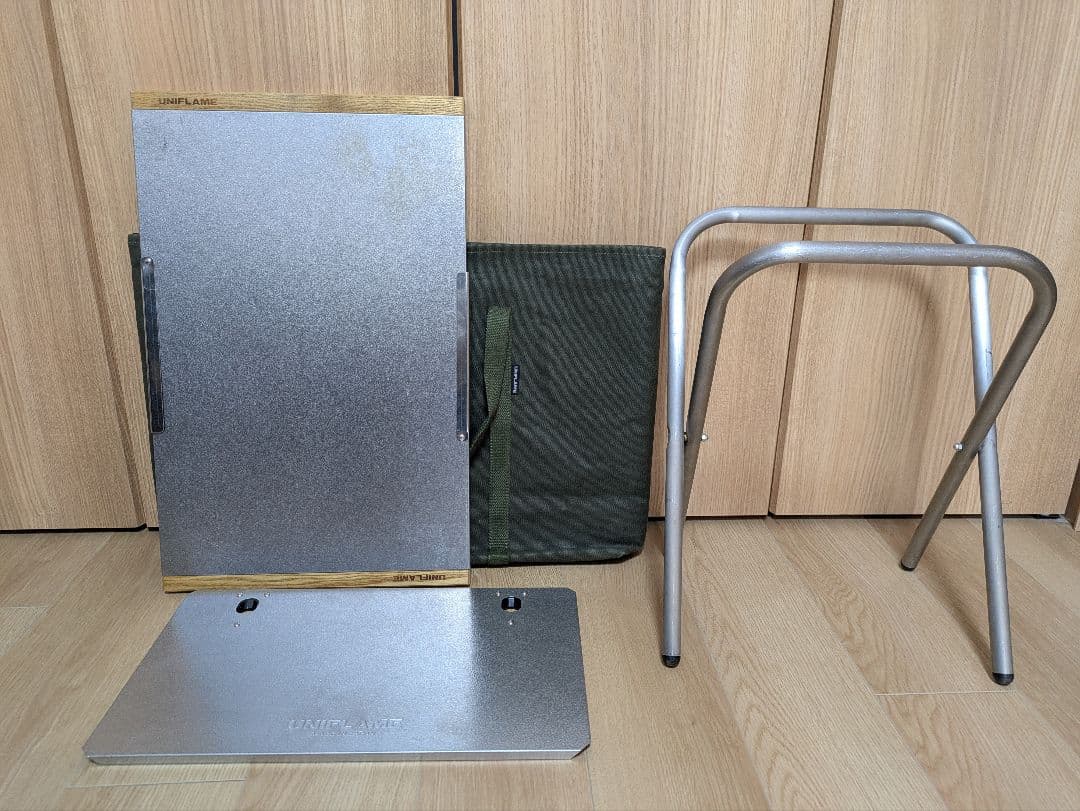 ユニフレームUNIFLAME　焚き火テーブル&レッグラック&収納袋