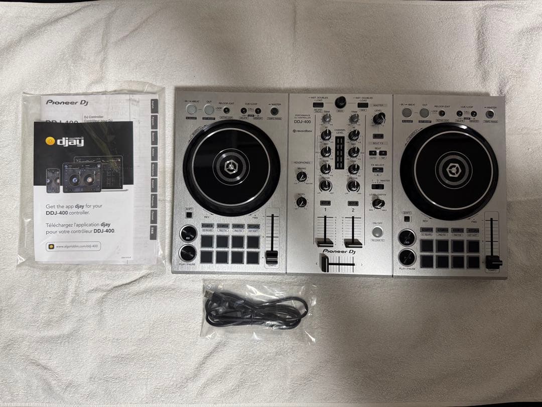 Pioneer DJコントローラー DDJ-400-S シルバー
