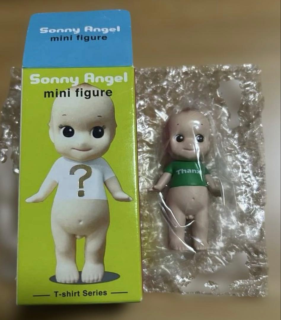 ソニーエンジェル Tシャツシリーズ Thanx! 緑 足裏刻印2005 初期