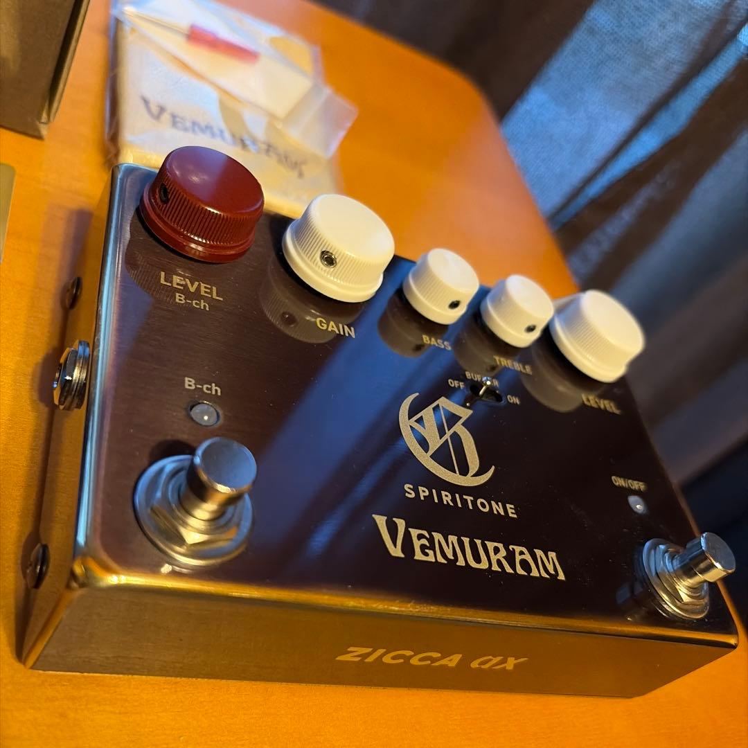 【美品】VEMURAM ZICCA ax SPIRITONE Char監修