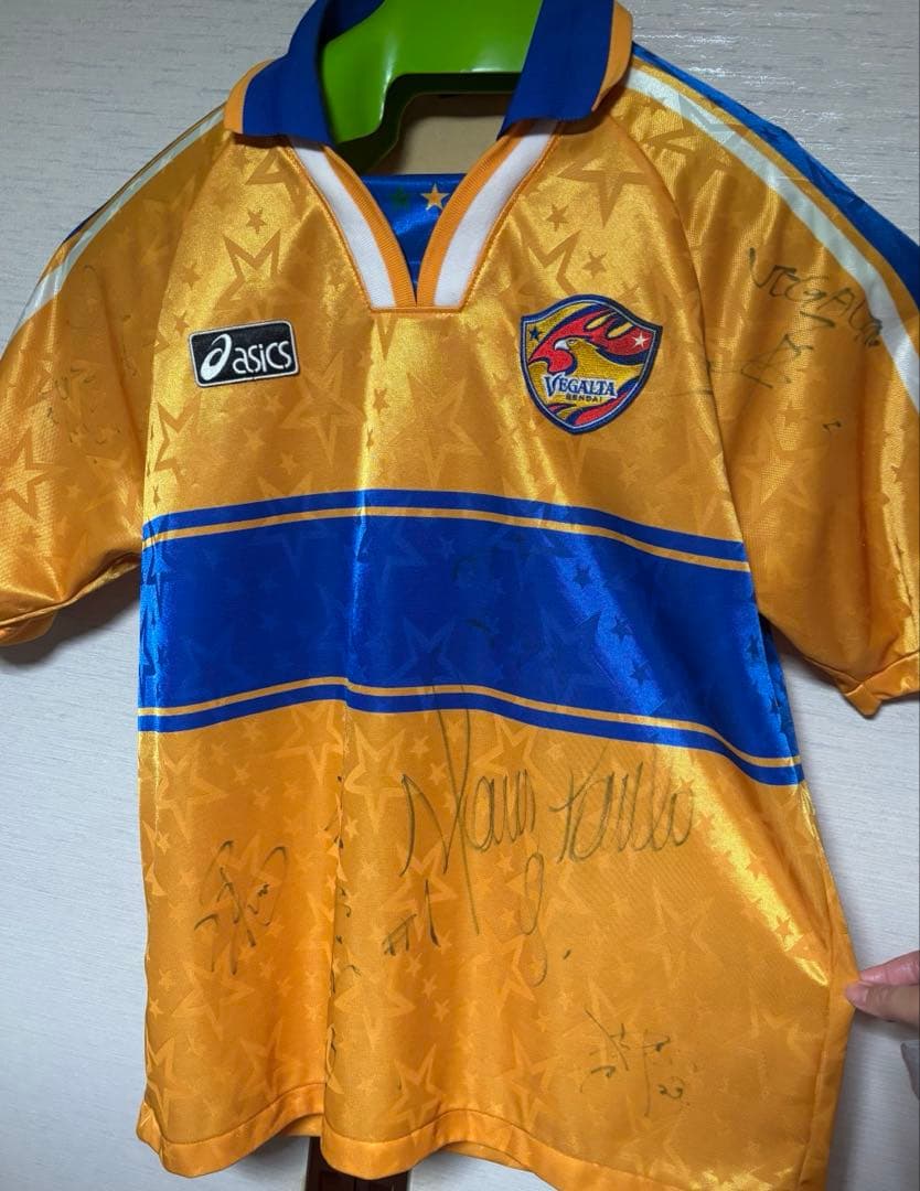 ベガルタ仙台 ユニフォーム サイン入り Mサイズ 1999-2001ユニフォーム
