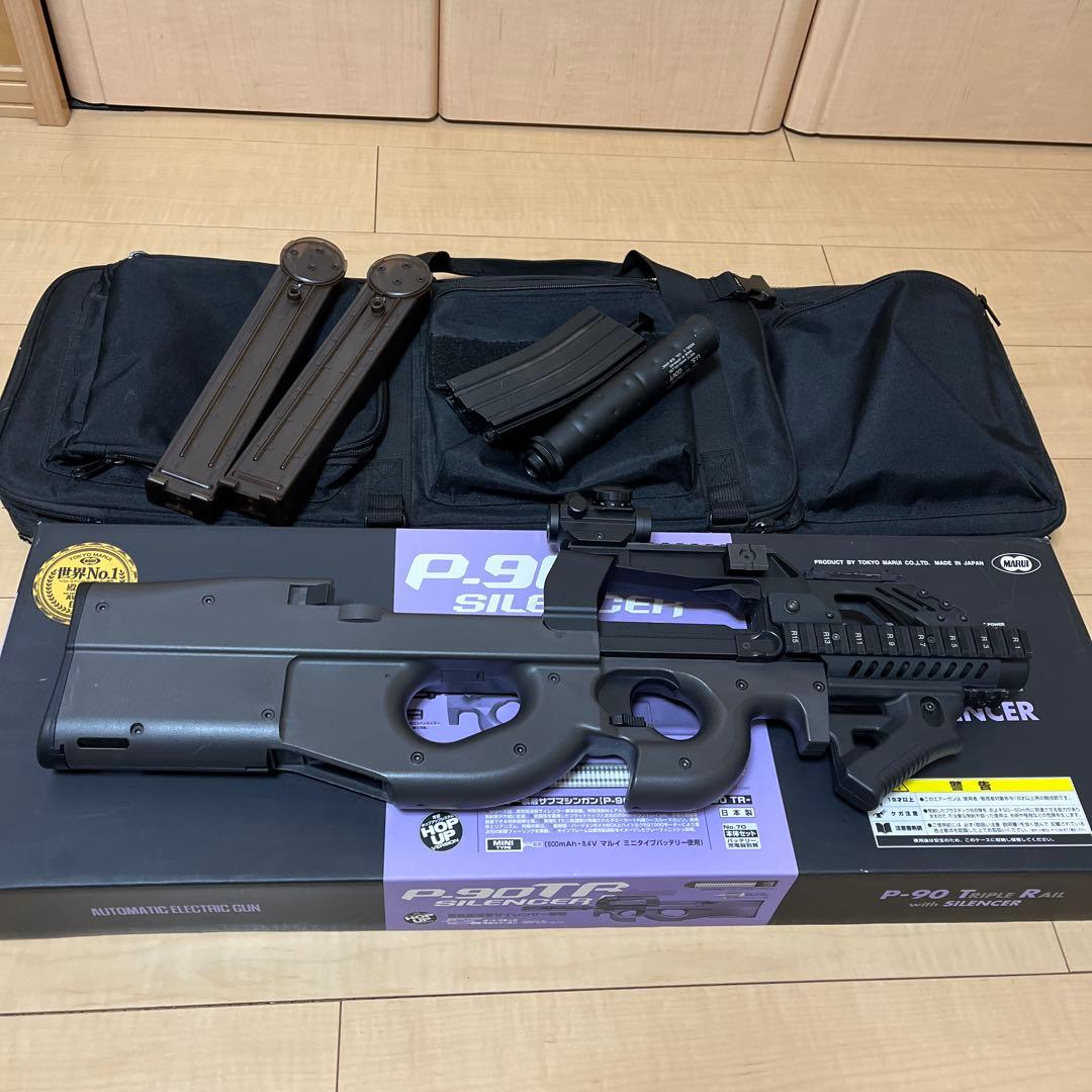 東京マルイ P90 カスタムパーツ付き