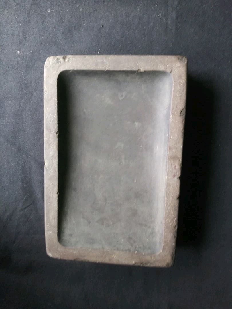 古硯　清/嘉慶年製端渓硯　書道　アンティーク　NO.627