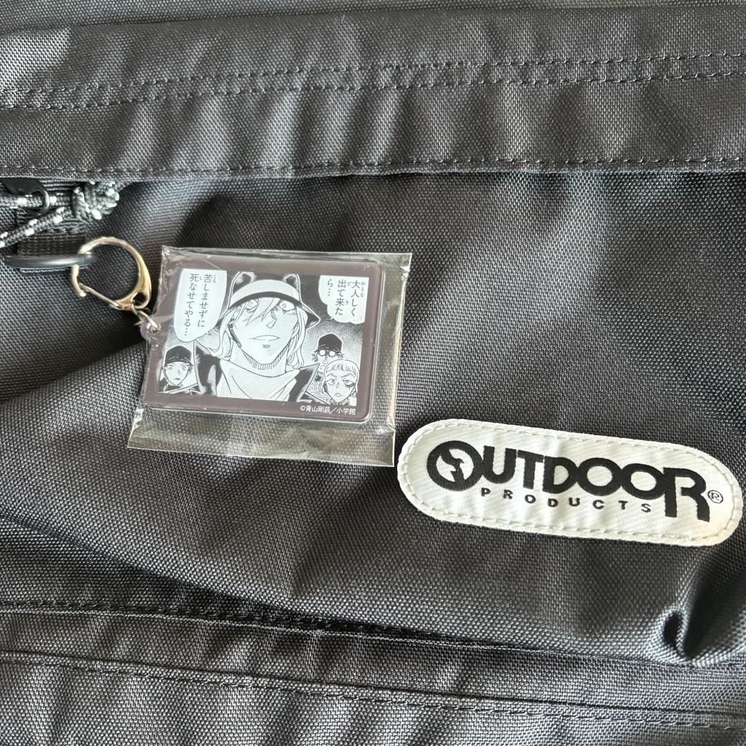 ◆名探偵コナン×OUTDOOR デイパック ブラック　（ジン）