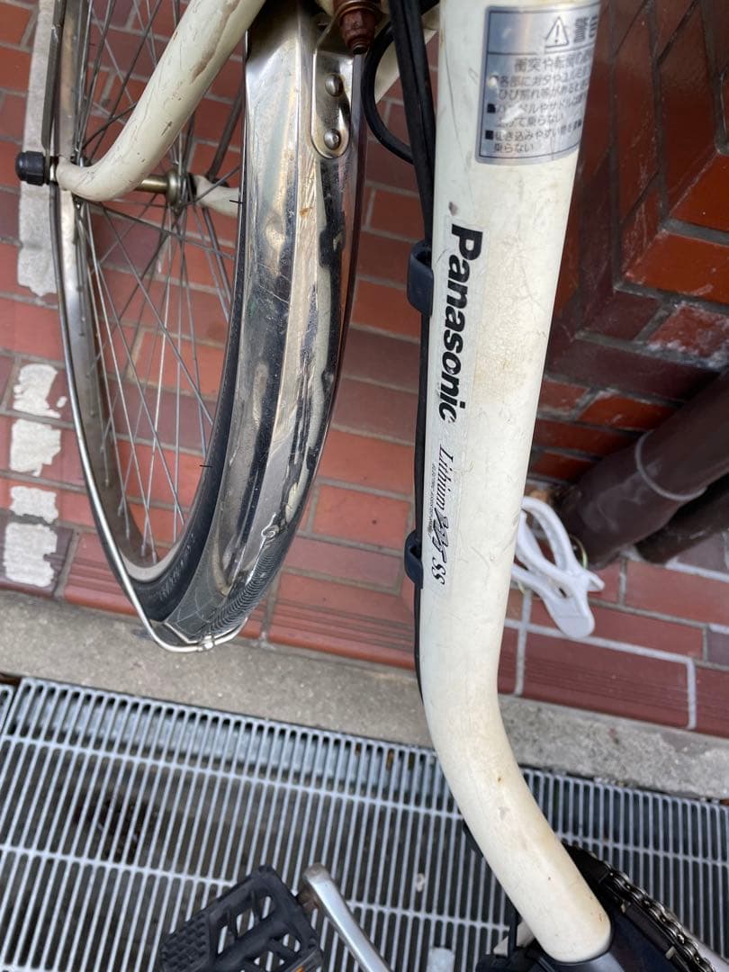 Panasonic 電動アシスト自転車 シティタイプリチウム電池使用