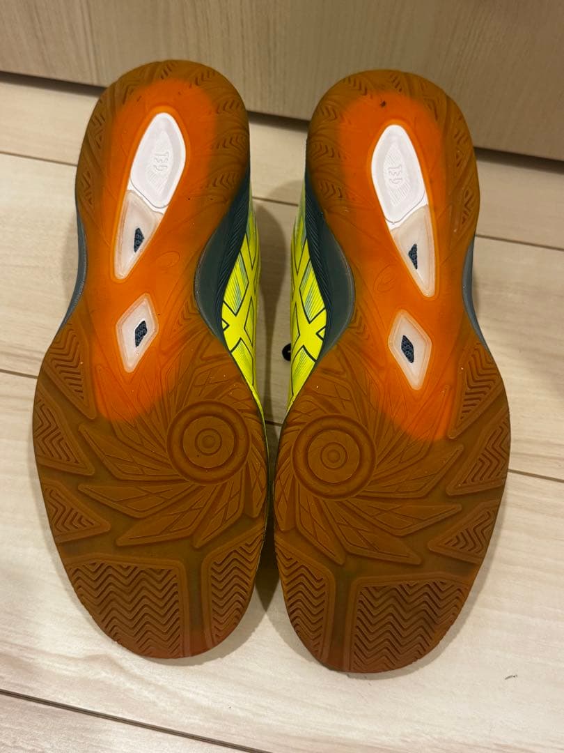 asics デスタッキ K FF(イエロー×ブルー)