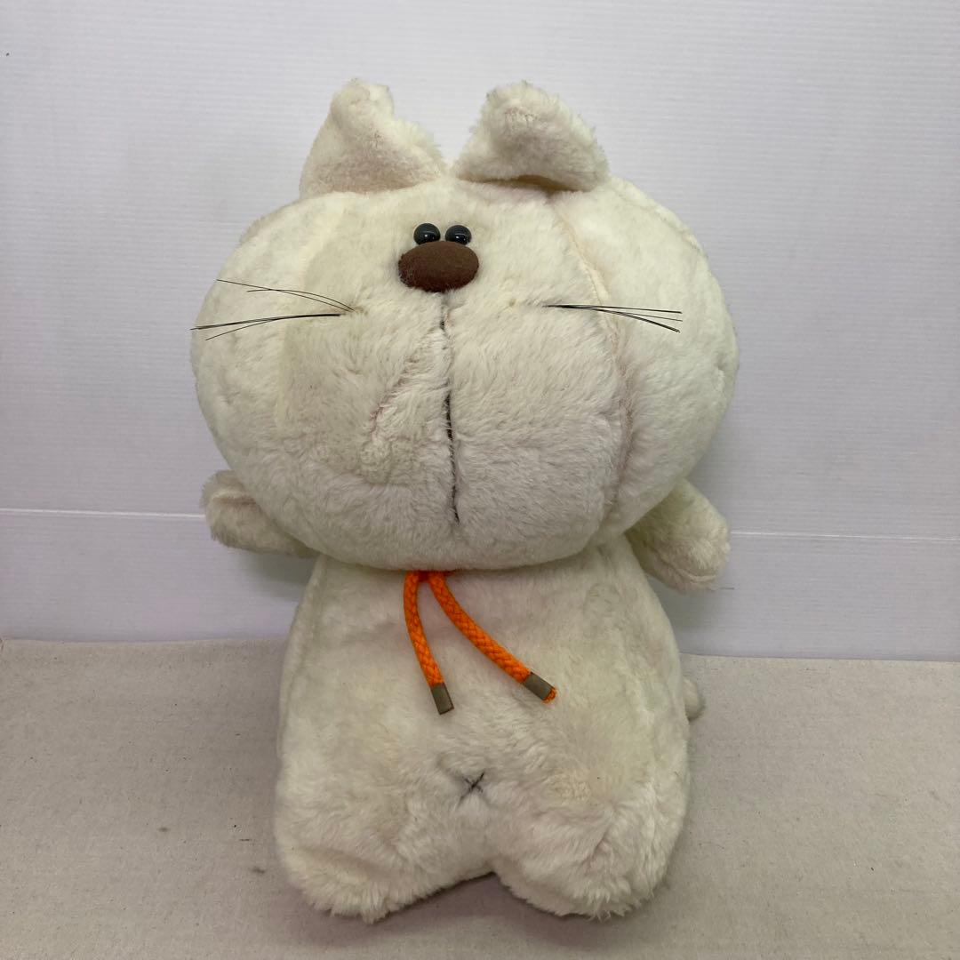 【希少★レトロ】サンエートイ　アキちゃん　ぬいぐるみ　特大　ビッグ　ネコ