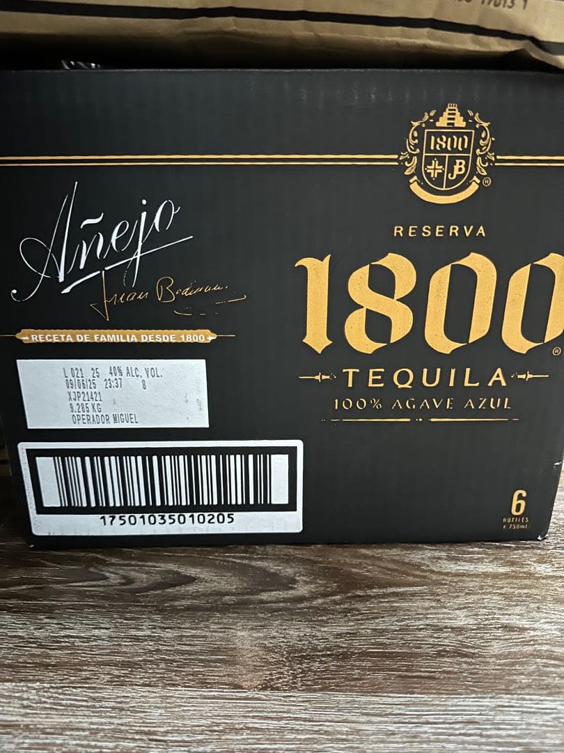1800 Tequila Añejo 750ml6本専用ページ