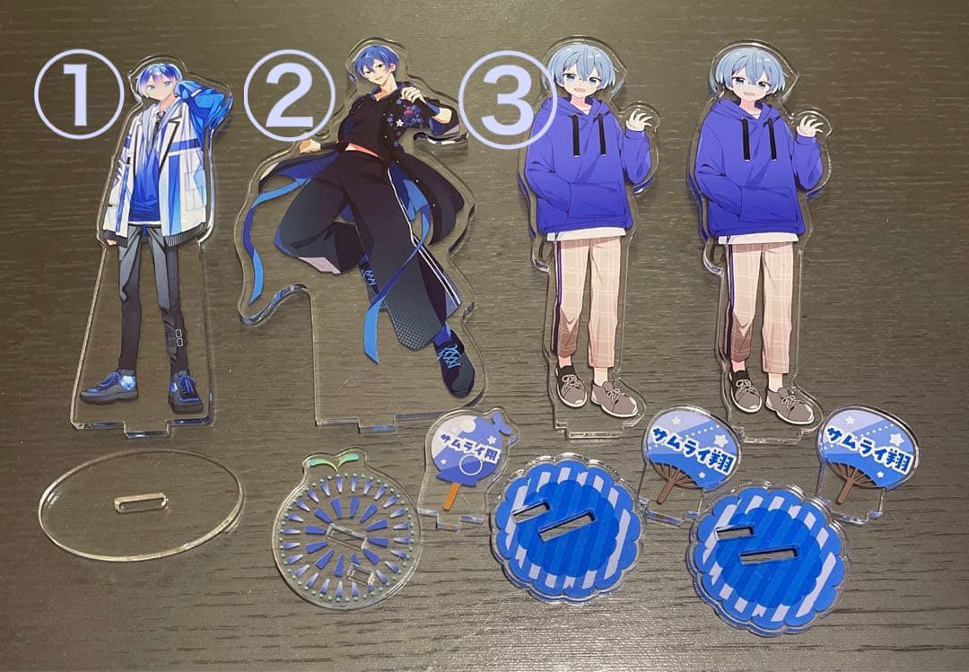 めろんぱーかー　サムライ翔さん　アクスタアクキーまとめ売り