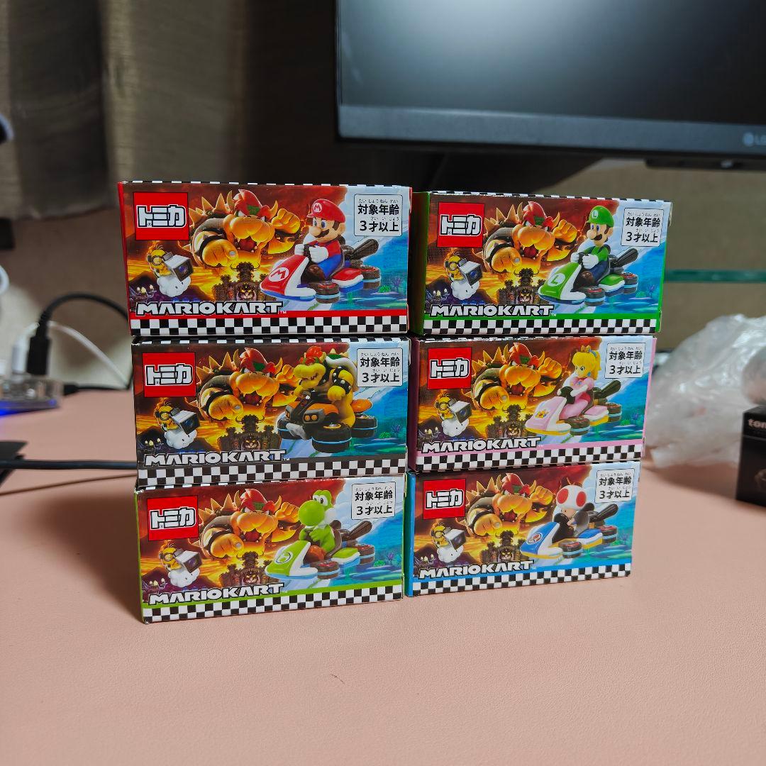 マリオカート USJ ユニバ限定 2024 トミカ マリオ ルイージ ミニカー