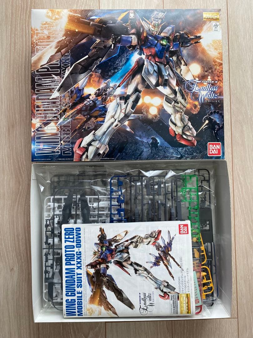 MG 1/100 ウイングガンダム プロトゼロ EW(未組立・内装未開封)