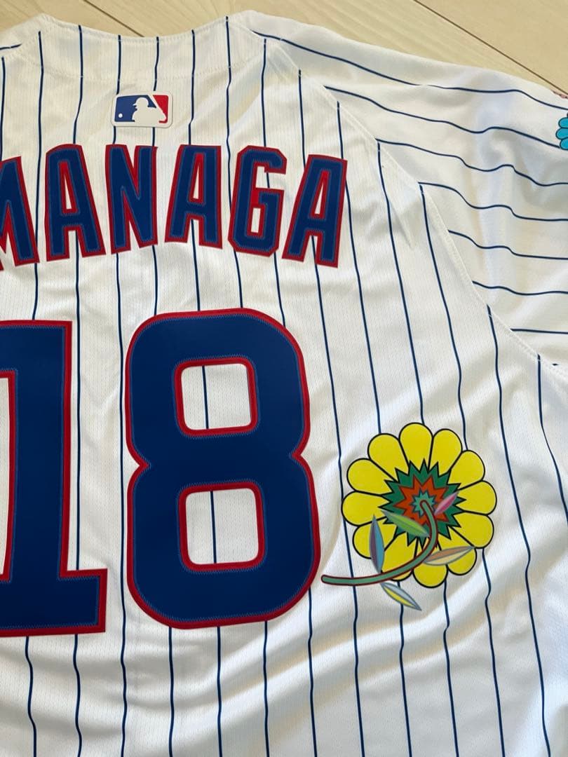 東京シリー2025 村上隆コラボ Cubsユニフォーム今永選手 18 XLサイズ