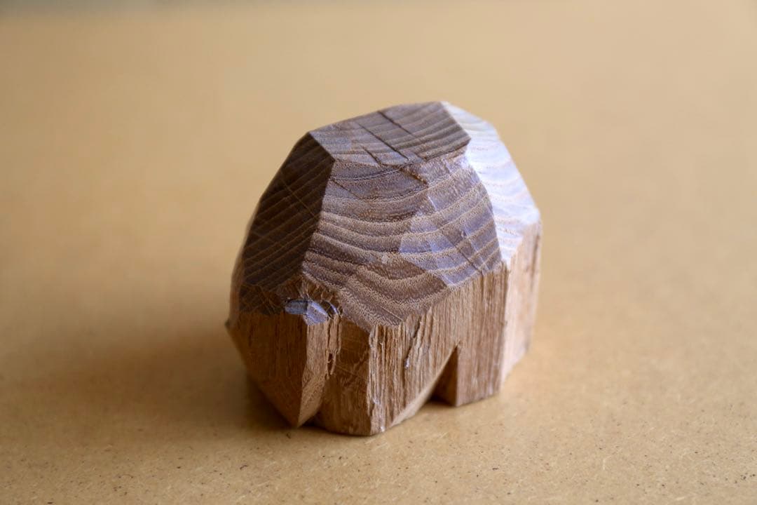 高野夕輝 木彫り熊 彫刻 木彫 オブジェ 作家 3