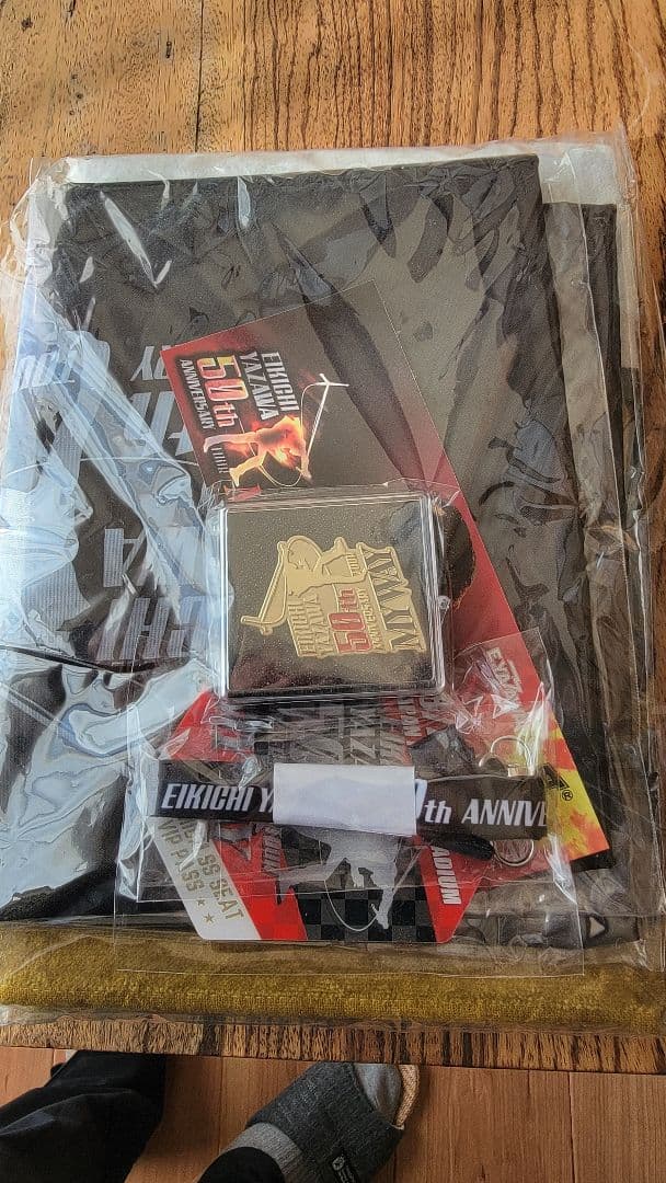 矢沢永吉 8/27 PSS席 50周年記念 プレミアグッズ+リハーサルチケット