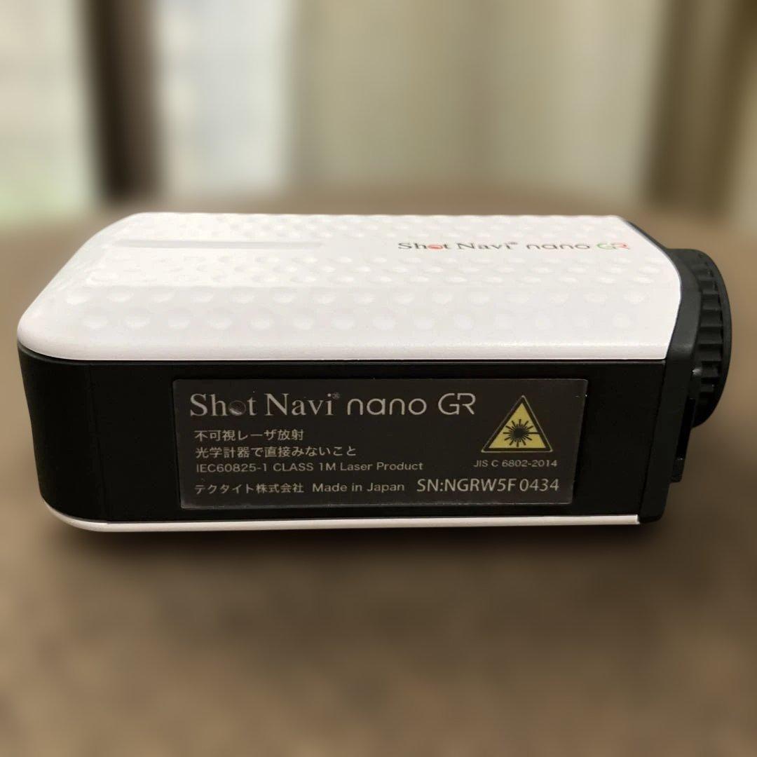 【値段交渉OK】Shot Navi nano GR ゴルフ用距離計