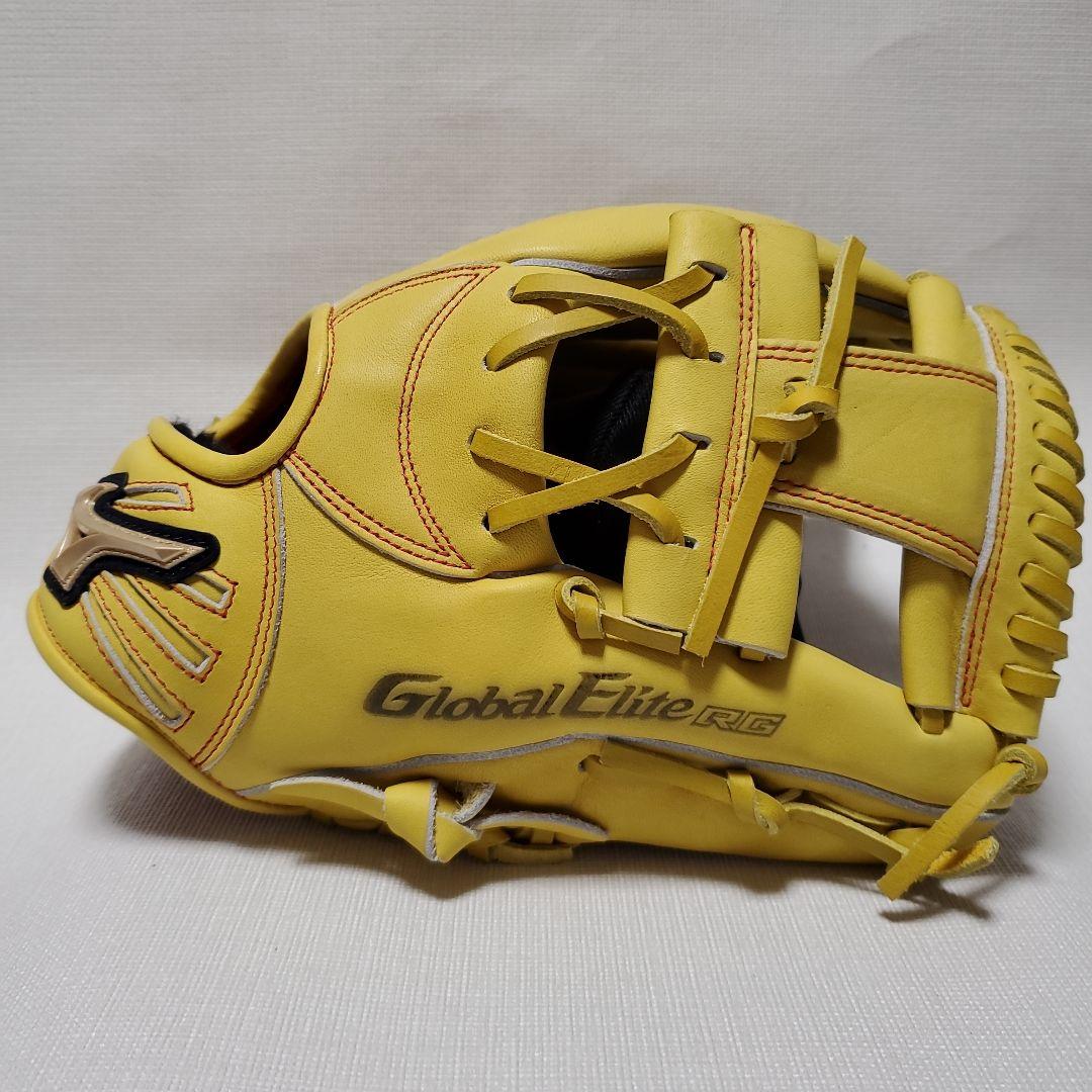 Mizuno Global Elite 少年軟式グラブ 坂本型 M[色焼けあり]