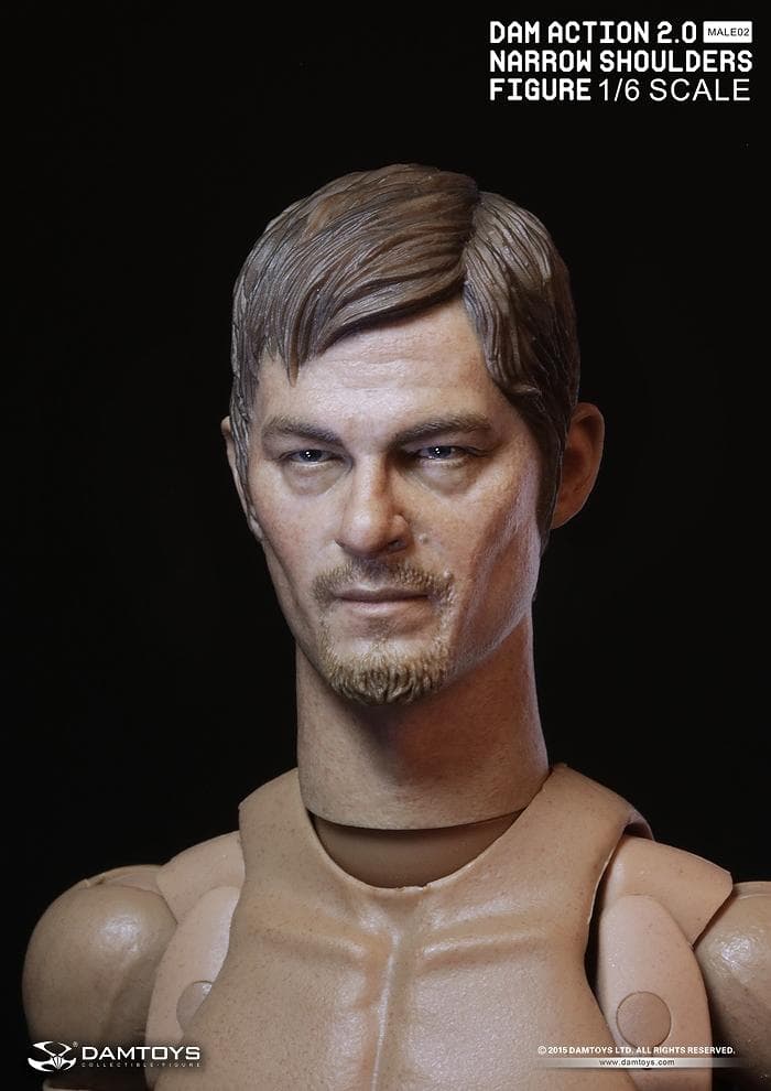 DAMTOYS　NARROW SHOULDERS BODY 1/6 DARYL