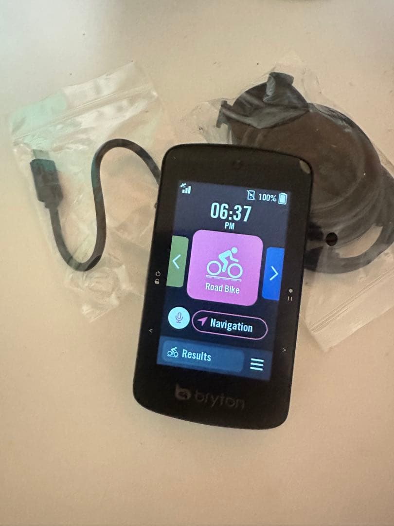 Bryton Rider 750 SE サイクルコンピューター本体