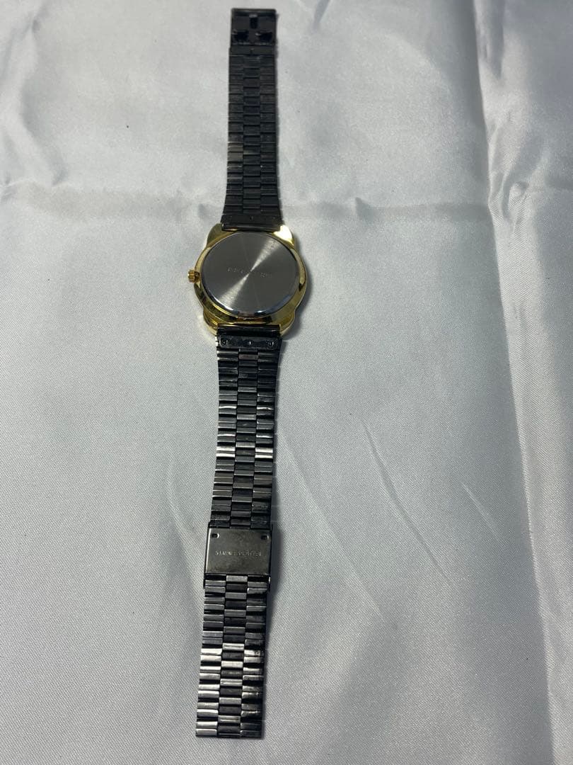 CHANEL クォーツ腕時計 ゴールド/ブラック ノベルティvintage香港製