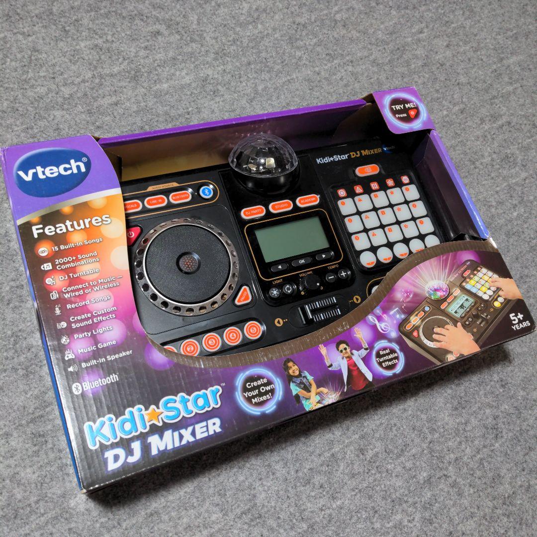子供用　vtech KidiStar DJ Mixer　DJミキサー　ブラック